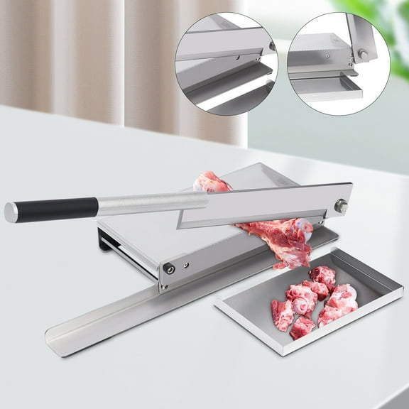 DENEST Commercial Heavy Duty Manual Meat Bone Cutter Chopper Chicken Cutting Machine
