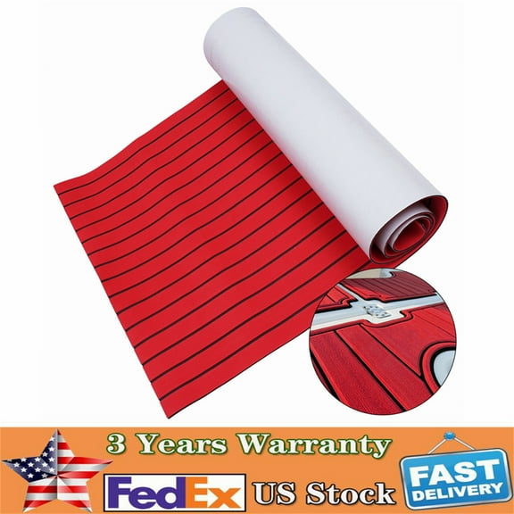 DENEST EVA Foam Teak Decking Mat for Yacht and Boat Flooring - Waterproof & Anti-Slip