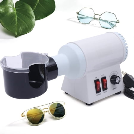 DENEST Electric Eyeglasses Frame Warmer Temperature Adjustable Digital Display Eyeglass Frame Heater