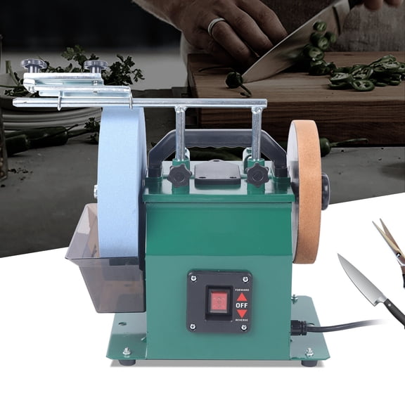 DENEST Electric Grinding Blade Sharpener Machine Belt Sander Polishing Bench Grinder