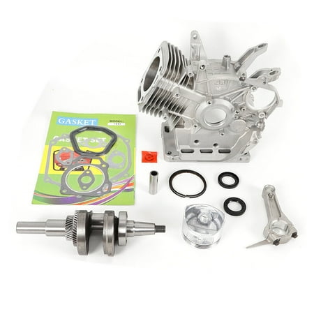 DENEST Engine Block For Honda GX390 GX340 Crankshaft Piston Ring Rod Gaskets!