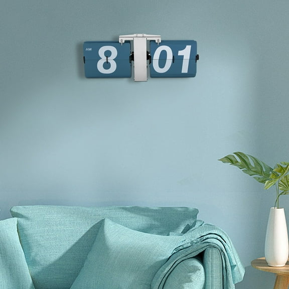 DENEST Flipping Out Wall/Tabletop Flip Clock Retro Vintage Style Table Watch Quartz HOT