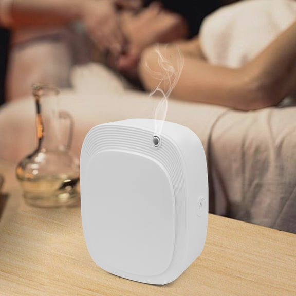 DENEST Fragrance Expander Machine, White, For GAS-10N Aroma Diffuser with Nano Mist Technology, Dual Fluid Atomization for Essential Oils, Ideal for Large Spaces, Office, Spa, and Home