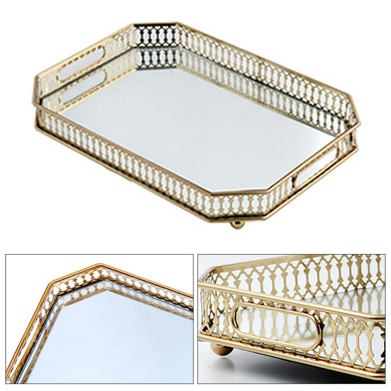 gold dressing table tray Brass Vanity Tray – Magnolia