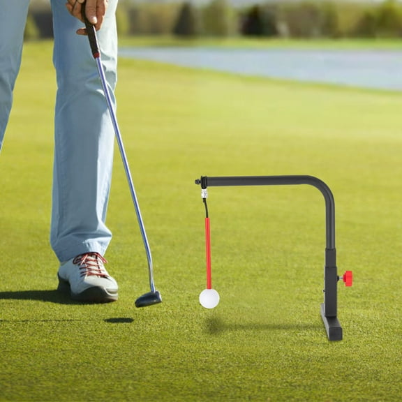 DENEST Golf Swing Trainer Aid Training Golf Practice Swing Groover & Hitting Adjustable