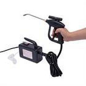 DENEST Handheld High Pressure Steam Cleaner Machine Multi-purpose Handheld High Temperature Steam Cleaner for Kitchen Oil Removal Car Clean 110V 1600W (Black)