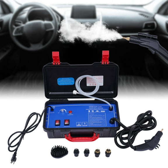 DENEST High-Temp & High Pressure Steam Cleaner 1700W Handheld Car Home Cleaning Machine