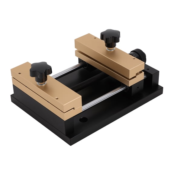 DENEST Metal Sheet Cutting Holder Laser Engraving Marking Machine Fixture Holds Tin/Gold/Silver Foil Sheet
