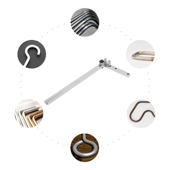 DENEST Mini Universal Metal Bender Bending Tool Manual Flat Bar Rod Bender 8mm USA