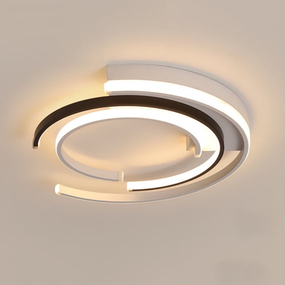 DENEST Modern Acrylic Chandelier Ceiling Light Fixture Pendant Lamp Dining Living Room
