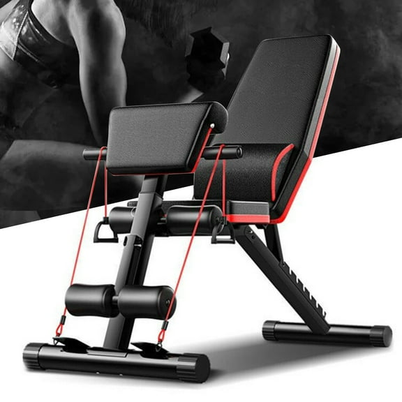 DENEST Multifunctional Workout Dumbbell Weight Bench Sit Up