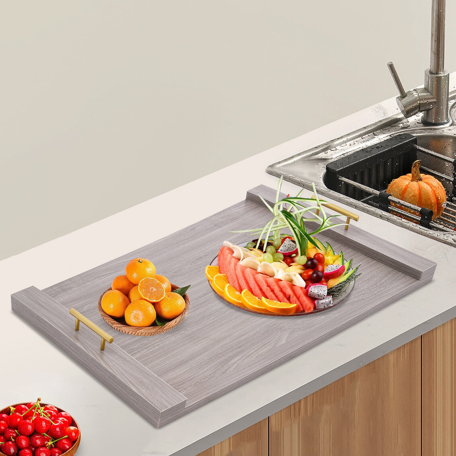 DENEST Noodle Board Stove Cover Stove Top Cover Stovetop Plate Home Kitchen 76*55*6cm