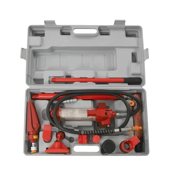 DENEST Porta Power Hydraulic Jack Auto Body Frame Repair Kit Lift Ram 6 Ton/8800 lbs Heavy Duty