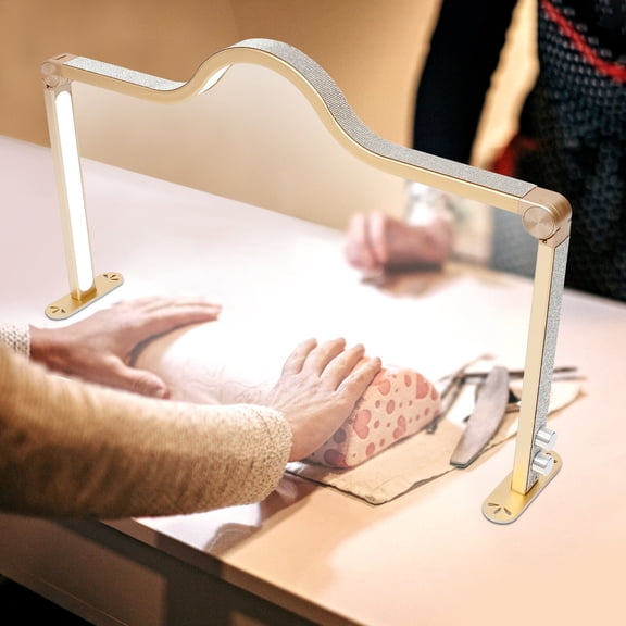 DENEST Professional 48W LED Nail Light with Adjustable Color Temperature (3000K-6000K), 3 Light Modes