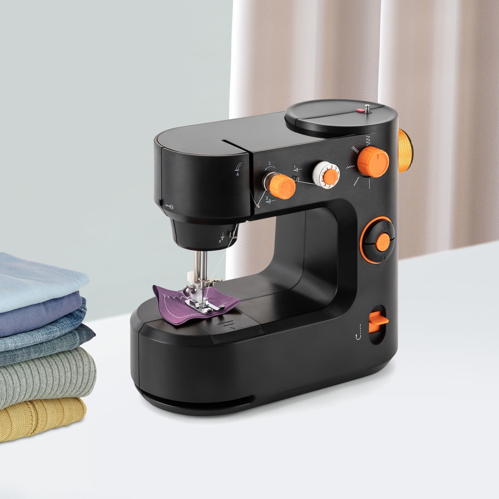 DENEST Sewing Machine, Free-Arm, Super Utility Stitch Sewing Machine