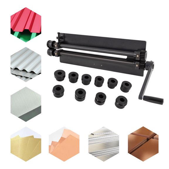 DENEST Sheet Metal Fabrication Bead Roller Rotary Machine Flaring Tool Beading Machine