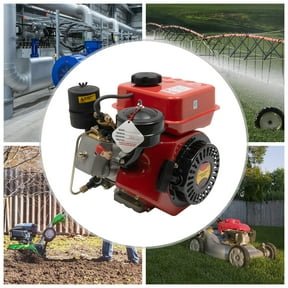 DENEST Single-Cylinder 4-stroke 196 CC Diesel Engine Hand Recoil Manual Start 2.2KW
