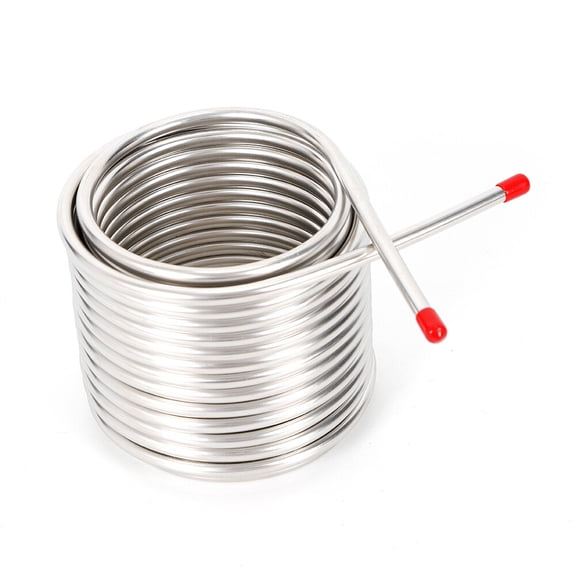 DENEST Stainless Steel Metal Coil Tube Immersion Wort Chiller Beer Wine Cooler for Beer Production Factories