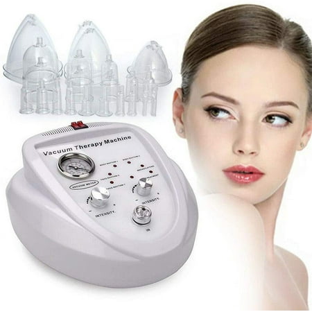 DENEST Vacuum Therapy Electric Breast Body Massager Body Shaping Machine White
