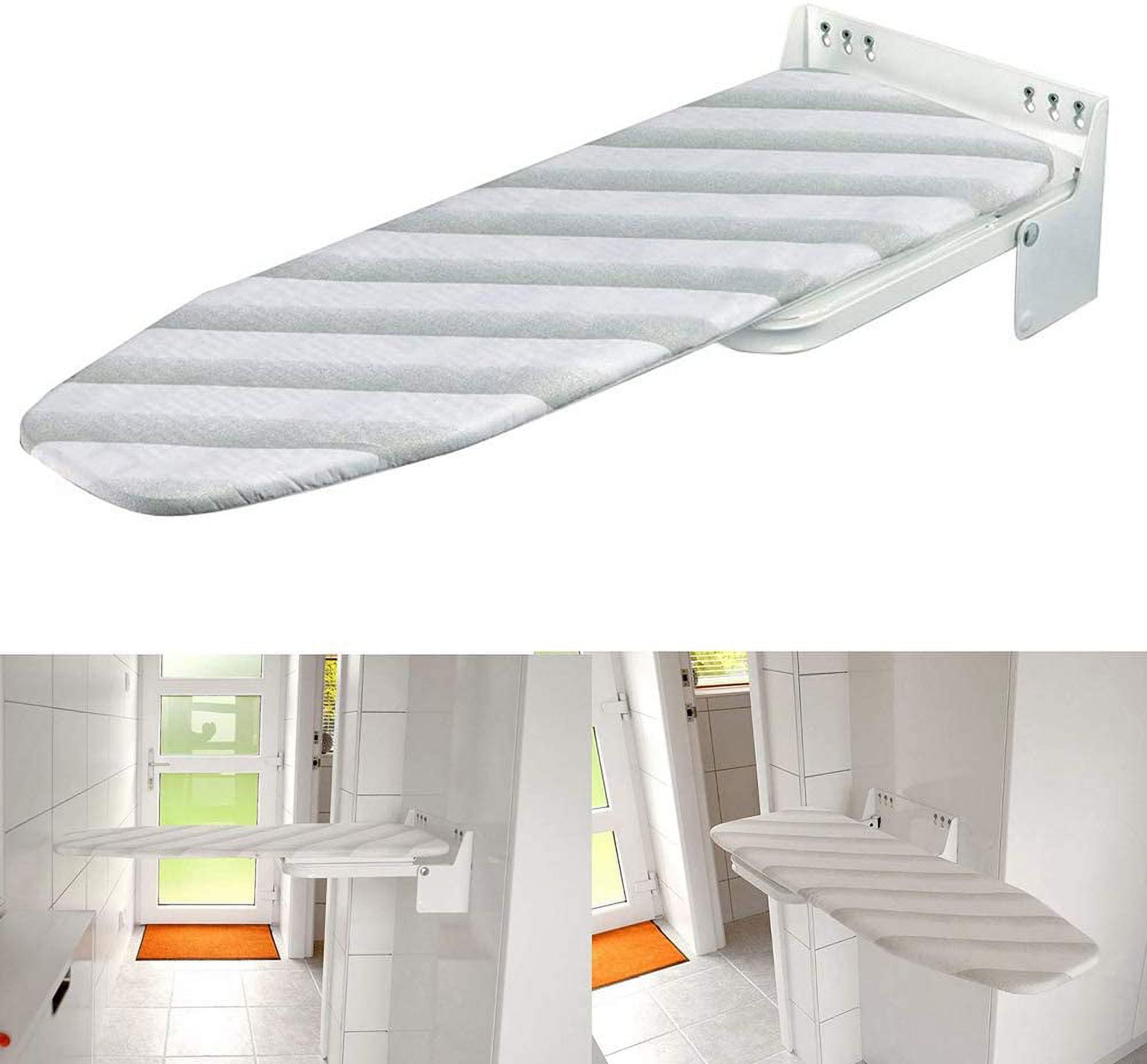 DENEST WallMounted Ironing Board Easy to Mounting On Wall Fold Down