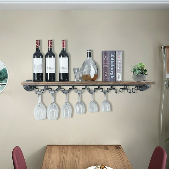 DENEST Wall-mounted wine rack glass rack goblet iron