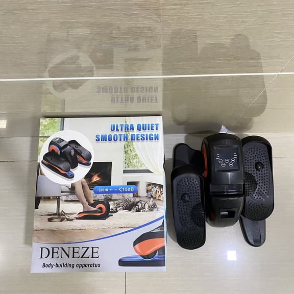 DENEZE Body-building apparatus,Under Desk Elliptical Machine, Quiet Portable Elliptical Machine, Seated Pedal Exerciser with Remote Control