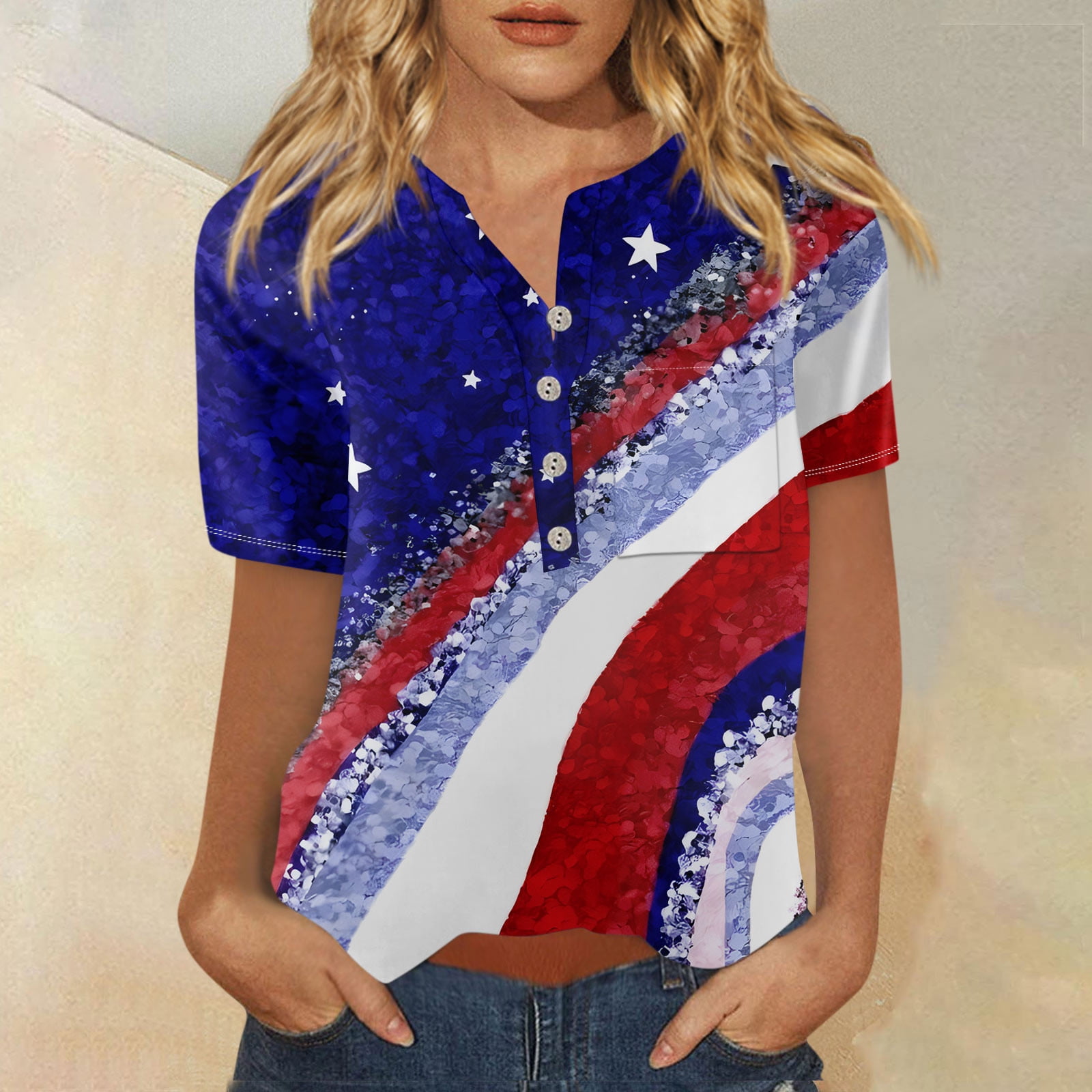 Biziza Flowy Shirts For Women Long Sleeve Henley Gothic Tops For Women Western Loose Fit T Shirts Button Up Casual Shirts Blouses For Work Black Xl