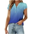 DENGDENG Blouses for Women Dressy Casual Womens Summer Tops 2024