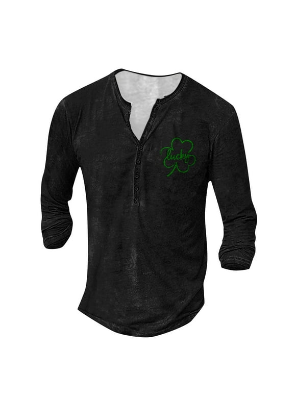 Mens Henley Shirts Lucky Brand