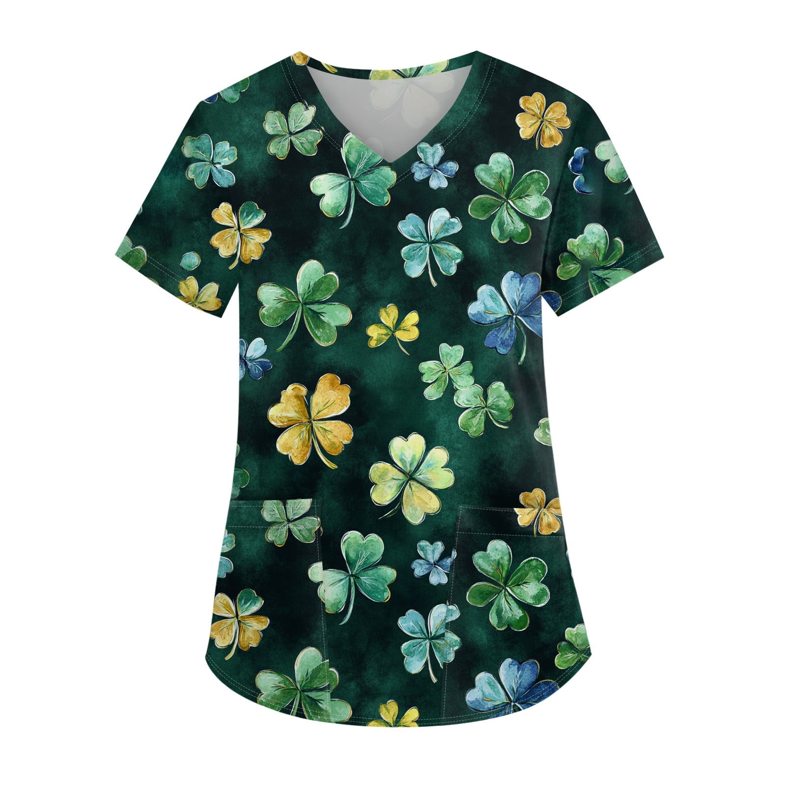 saint patricks day scrubs