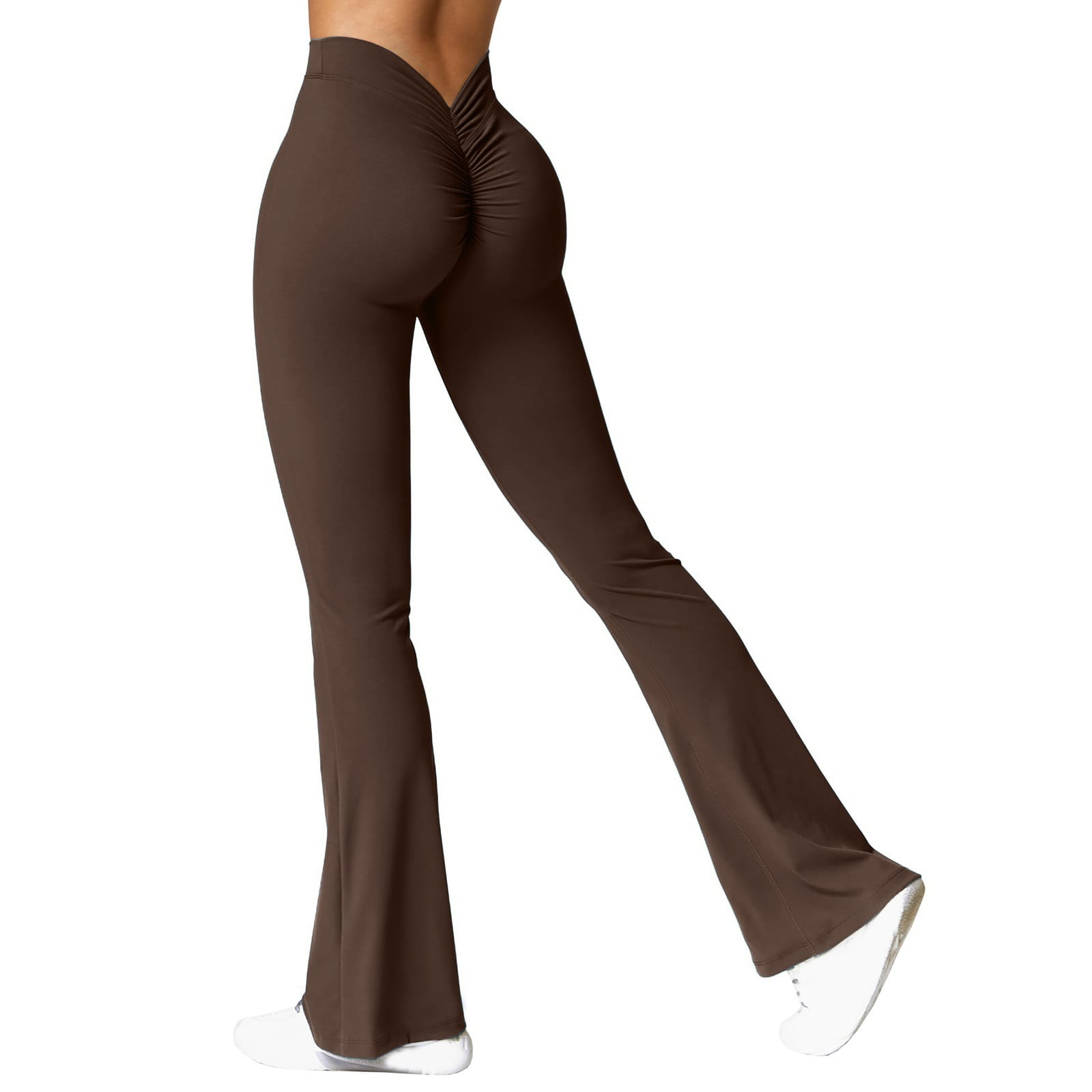 Ruched back yoga pants deals