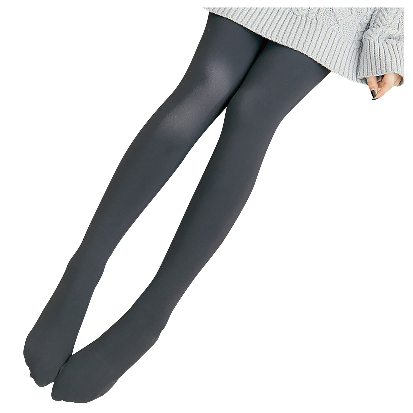 IQYU Thermal tights for women skin colour: winter tights for women lined  tights black plush tights thermal tights warm fleece compression stockings thermal  leggings - ShopStyle Hosiery