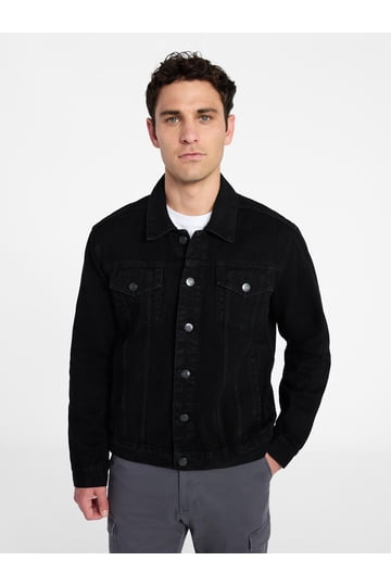 Black Denim Jackets for Men