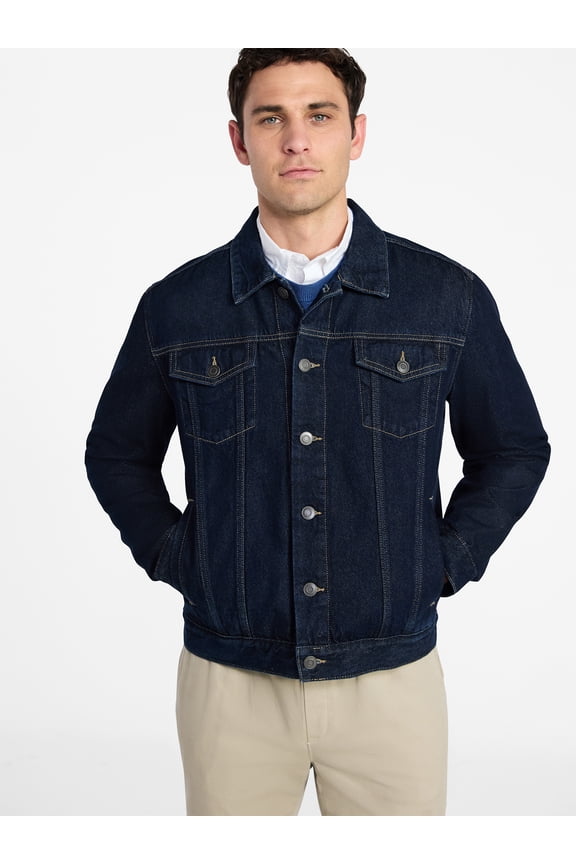 Men's & Big Men's Denim Jacket, Sizes S-3XL
