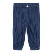 Garanimals Baby Boy Cotton Corduroy Drawstring Jogger Pants, Sizes 0M-24M