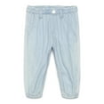 thumbnail image 1 of Garanimals Baby Girl Paper Bag Waist Jogger Jeans, Sizes 0M-24M, 1 of 4