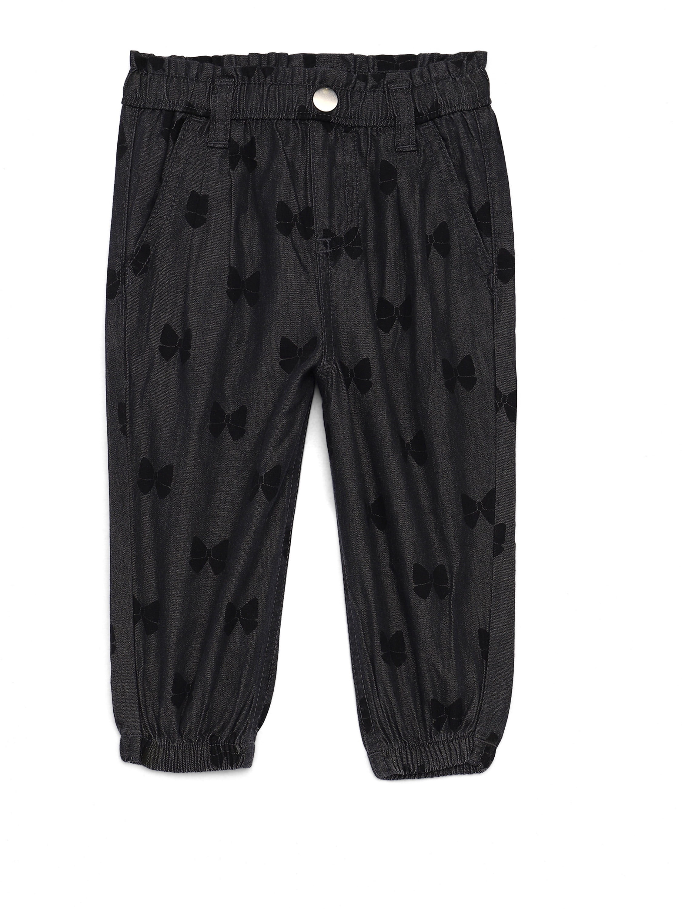 Dark Denim Knit Baby Jogger Pants main image 0
