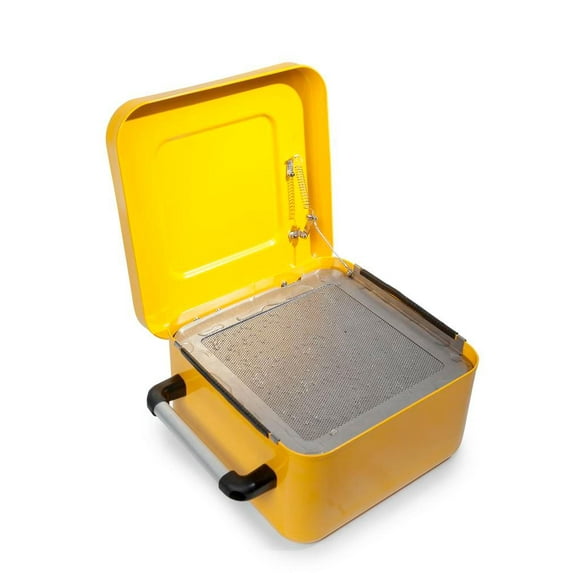 DENIOS Dip Tank - 10-Liter - Steel - Powder-Coated Yellow