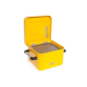 DENIOS Dip Tank - 8-Liter - Steel - Powder-Coated Yellow