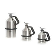 DENIOS Safety Jug - 5-Liter - Stainless Steel - Dosing Tap - Flammable Liquids