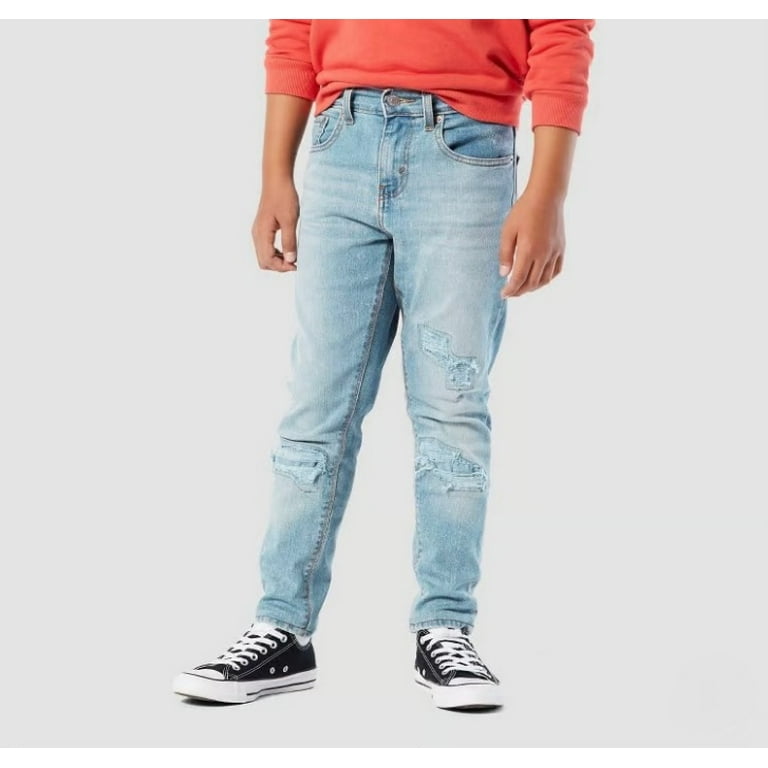 DENIZEN from Levi s Boys Blue Taper Jeans Regular Size 16