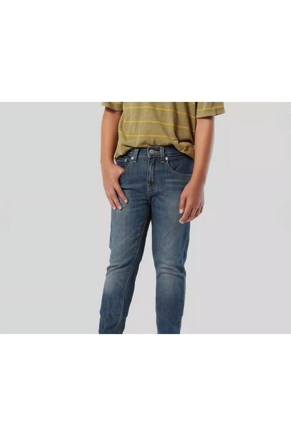 DENIZEN from Levi's Boys' Skinny Fit Jeans in Denali Wash - Size: 14 Regular