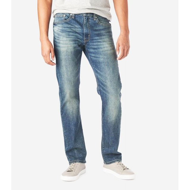 DENIZEN from Levi's Men's 232 Flex Jeans, Slim Straight Fit, Size 36x34