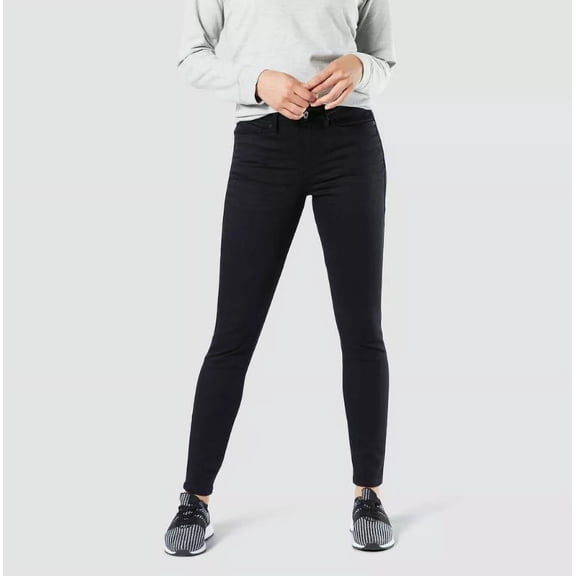 DENIZEN from Levi's Women's High-Rise Skinny Jeans - Black 4 Short