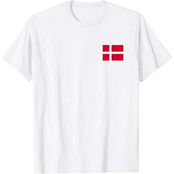 DENMARK FLAG DANISH DANMARK DANSK SCANDINAVIA T-Shirt