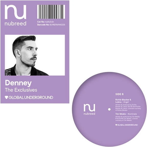 DENNEY - Global Underground: Nubreed 12 - Denney (The Exclusives) - Vinyl