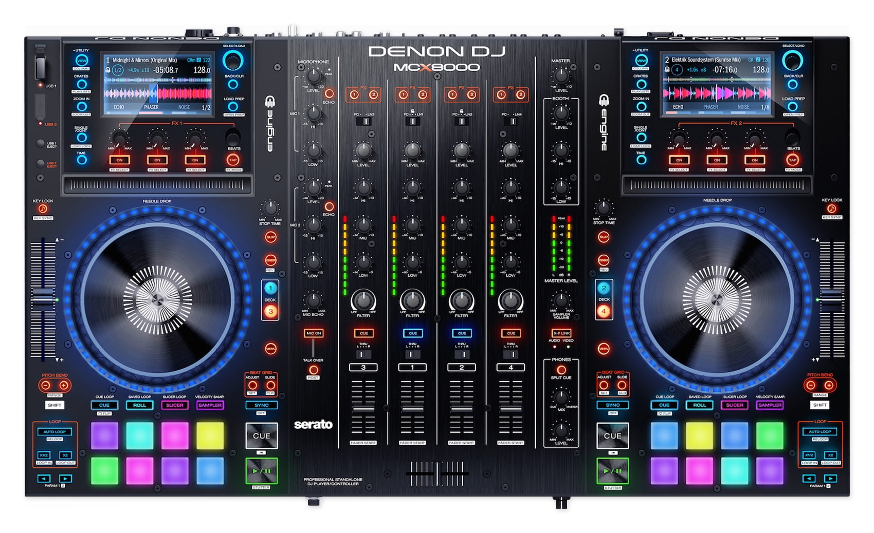 DENON MCX8000 Digital Mixer Serato DJ Controller Romania | Ubuy