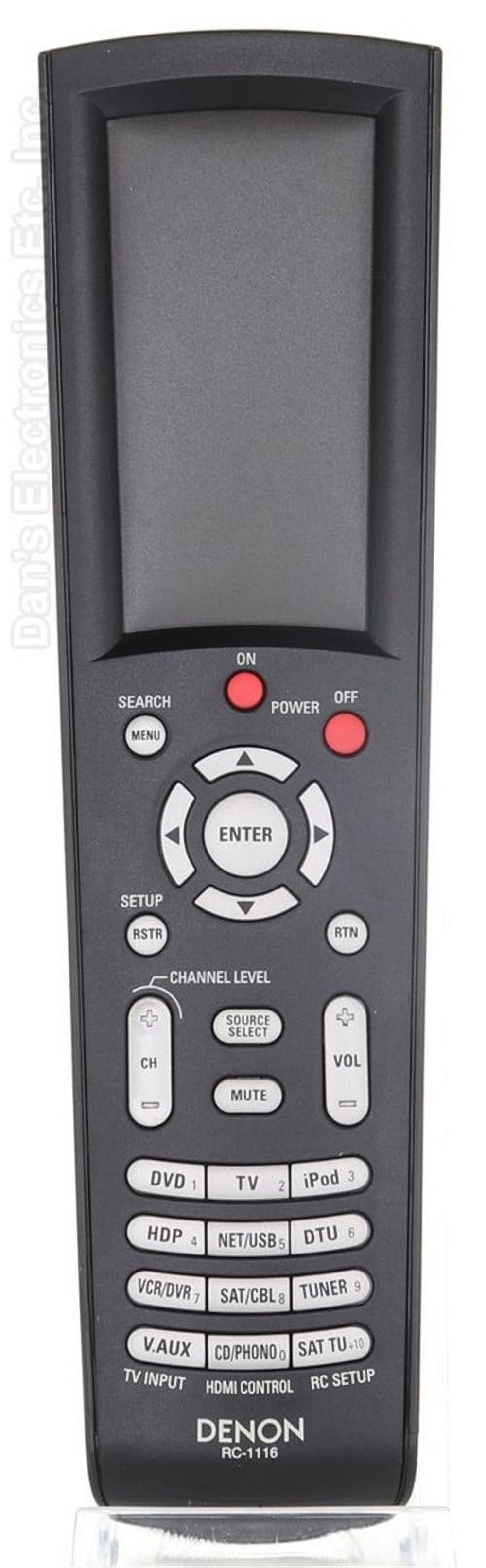 DENON RC1116 Receiver Remote Control