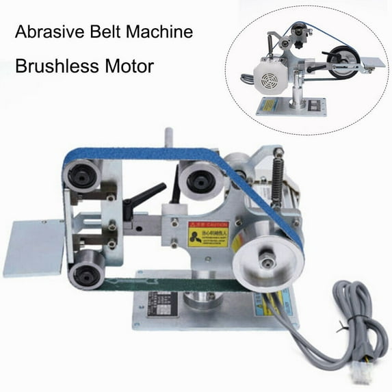 DENSET 0.55KW, 110V, Electric Desktop Belt Polisher Power Sander, 30 ms