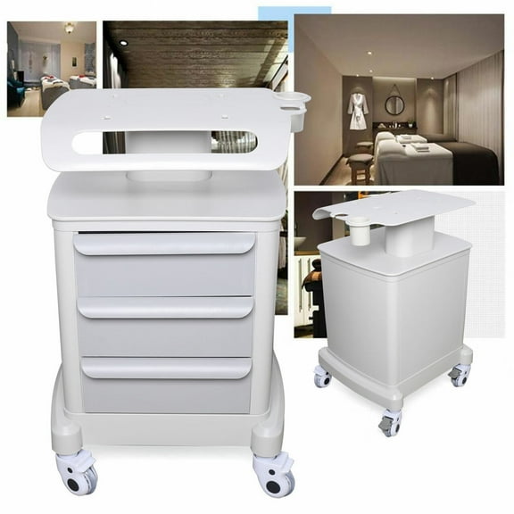 DENSET Hospital Medical Trolley Mobile Ultrasound Cart for Ultrasound Imaging Scanner